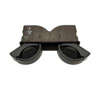 Getränkehalter für Rücksitz-Armlehne für Mercedes-Benz C-Klasse W205 E-Klasse W213 GLC X253 2015-2021, verstellbarer Auto-Getränkehalter-Einsatz für Mittelkonsole (braun)