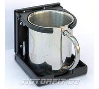 Getränkehalter klappbar Schwarz Becherhalter Flaschenhalter für Caravan & Marine