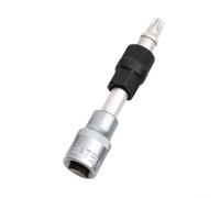 Gettimore 33-Spline Zylinde Entferner Sockel, legierter Stahl für Lichtmaschine Riemenscheibe Mittelschraube für die meisten Autos (T50)