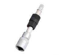 Gettimore 33-Spline Zylinde Entferner Sockel, legierter Stahl für Lichtmaschinen-Riemenscheibe, Mittelschraube für die meisten Autos (für M10)