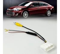 Gettimore Adapterkabel für Toyota 24-polige Rückfahrkamera auf GPS-Haupteinheit, 12 V Eingang, 6 V, 2,5 A Ausgang