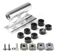 Gettimore Aluminium-Fahrradgabelhalterung für 20 x 110 mm Gabeln, Dachträger für Autos, LKWs und Wohnmobile