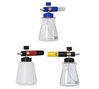 Gettimore Autowasch-Schneeschaumlanze mit 1L Schaumtopf, verstellbare Sprüh-Hochdruckreiniger, für Schwarz und Gelb