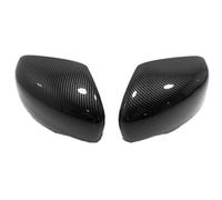 Gettimore Carbon-Körnung Seitenspiegelabdeckungen ABS-Gehäuse für Nissan Rogue 2014-2020 Außenersatzpaar Carbon-Körner