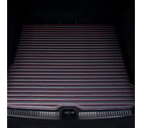 GFFLH Auto Leder Kofferraumwanne für Skoda Kamiq 2018-2022 2023 2024 2025, Wasserdicht Antirutsch Kofferraum Schutzmatte Innenmatte Zubehör,B-Red