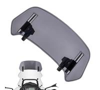 GFTTR Motorrad Windschild für Loncin Voge 500ds 500r 650ds 500 Ds 650 Ds 500 R, Verstellbare Clip-On Windschutzscheibe, Windschutzscheibenverlängerung, Spoiler Zubehör,280mm×120mm Bsmoke