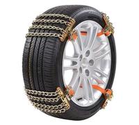 GHCPMQ 2Stück Schneeketten Metall für Benz GLA X156 2013-2017,Anti Rutsch EinstellbareReifen Schnee EIS Schlamm Klettern Umgebungen Traktion Anfahrhilfe Ketten,L