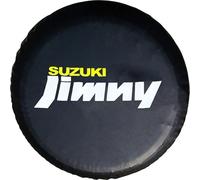 GHCPMQ Reserveradabdeckung für Suzuki Jimny 2019-2023,Sun Schutz wasserdichte Autos Rad Schutz Abdeckungen Schutzzubehör