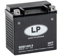 Batterie 12V 14aH LANDPORT GHD14HL-BS Harley Davidson VRSC Nightster Sportster