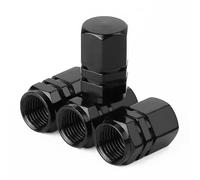 GHJFDF 4Pcs Legierung Reifenventilkappen für KIA Rio 4 Ev3 ev6 NIRO Stonic Sportage GT-Line Ceed Picanto K9, Auslaufsichere Staubschutzkappen mit Dichtungsring Langlebiges Autozubehör,Black-A