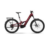 GHOST E-ASX E-ASX Essential Low - RH: M, rebel red/coffee pebble - glossy