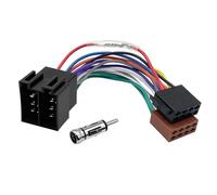 Giantdeer Autoradio Adapter Set, 16 Pin ISO auf ISO Verlängerung + DIN Antennenadapter, Verlängerung Radio Adapter Stecker Kompatibel mit Audi, BMW, Mercedes, VW, Peugeot, Renault, Opel etc