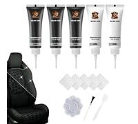 gifyym Leder-Reparaturset - Autositz-Fleckenentferner | Leder-Spachtelmasse Zur Erneuerung des Lederlenkrads | Repariert, Auto-Interieur, Sofas, Taschen, Schuhe, Stiefel, Sattel Und Lederpolster | Ei