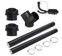 GIMOCOOL 75mm Standheizung Zubehör Durchmesser Entlüftungsschlauch Auto Heizung Rohrleitung Kanal Warmluftauslass Abgasschlauch Clips Für Webasto Eberspacher Für Propex Diesel Heizung