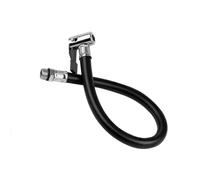 GIONAR 37.5cm Reifenfüller Schlauch, Reifenfüllschlauch, Ventilverlängerung, Autoventil Verlängerung für Auto, Motorrad, Fahrrad, Kompatibel mit Luftkompressor & Pumpen, Durchmesser 12,5mm (1)