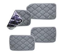 GipsyCamper Thermomatten VW Caddy Maxi ab 2021 | für den Wohnraum | Fensterabdeckung für VW Caddy Maxi | Sichtschutz Caddy Maxi | Fenstermatten | Premiumqualität Made in Germany (Grau)