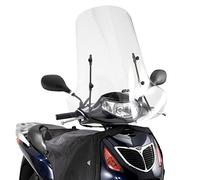 Givi 186AG Windschild Airstar mit Kantenschutz, Transparent