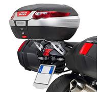 Givi SRA8203 Moto Guzzi V85 TT Aluminium, Topcaseträger Monokey Silber