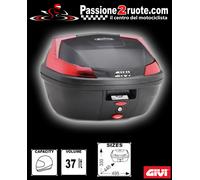 Givi B37 Koffer Topcase Mit Montageplatte Für Piaggio Vespa GTS 300 08-11