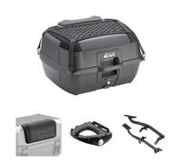 GIVI B45B+ Topcase Schwarz Für PIAGGIO Vespa GTS SUPER 300 2008-2025