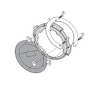 GIVI Befestigung für Tanklock Tankrucksäcke für Kawasaki Z 1000 (14-20)