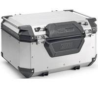 Givi 8542068753 Beifahrer Rückenlehne Alu Topcase Trekker Outback, 58L Kapazität, Otros, schwarz