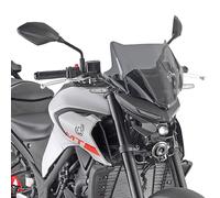 GIVI CUPOLINO FUME 4128S 28x36,5 cm Ohne Halter Für Kawasaki Z650 2020-2025