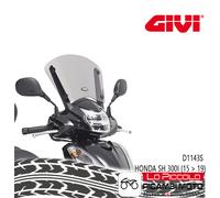 GIVI D1143S Niedriges Rauch- Windschutzscheibe Für Honda SH 300I 2015-2020
