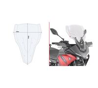 GIVI D2148ST Windschutzscheibe Transparent Alto Für Yamaha Tracer 700 2020