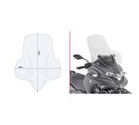 GIVI D2149ST Hoches Motorrad-Windschild für Yamaha Tricity 300 2020-2025