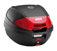 Givi E300 Monolock Topcase 30 L Schwarz Red