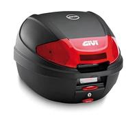 Givi E300N2 Monolock Topcase mit neuen Verschluss, Mit Platte Matt Oder, Max Zuladung, Schwarz, 3 kg