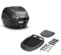 GIVI E300NT2B Bauletto 30LT + Platte Universal Piaggio Bravo 50