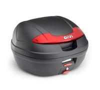 GIVI E340N Vision Bauletto 34 Lt Schwarz Rückstrahler Rot