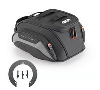 GIVI EASY01 Tankrucksack + Flansch VOGE VALICO 900 DSX 2024 2025 Schwarz 6 LT