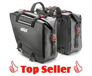 GIVI GRT718 GRAVEL T - Waterproof Satteltaschen, Packtaschen (Paar) je 15 Liter