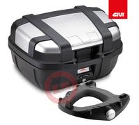 GIVI Kit Topcase Trekker TRK52N Platte E528 Kawasaki KLV 1000 2004-2010