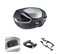 GIVI Koffer Kit V47 TECH Schwarz Rauchglas Für BMW 1250 R GS Adventure 2019-2024