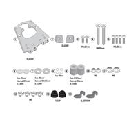 Givi Monolock/monokey Topcase Heckbeschlag Yamaha X-max 125/300/400 One Size (Herstellerartikelnummer: SR2150)