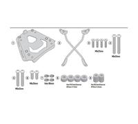 Givi BMW F900R/XR, Topcaseträger Monokey Silber