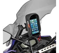 GPS Tasche Givi 5 Zoll mit Lenker-Halterung + Sonnenschutz, Farbe: Schwarz, Größe: 5 5" Schwarz