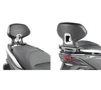 Givi Honda Forza 125/350, Beifahrer-Rückenlehne Schwarz/Silber