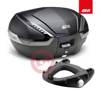 GIVI Set Topcase Kohlenstoff V47NNT Platte E528 Suzuki DL 650 V-Strom 2004-2011