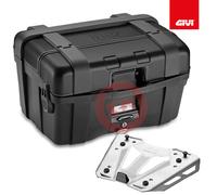 GIVI Set Topcase Monokey Trekker TRK46B Platte SRA5113 BMW R 1200 Rt 2014-2018