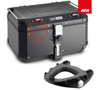 GIVI TOPCASE OUTBACK OBKN58B+KIT PIASTRA E528 SUZUKI DL 1000 V-STROM 2004-2011
