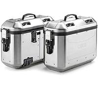 Givi Trekker 36 Dolomiti ALU-Koffer Satz Monokey, Schwarz