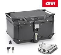 GIVI TREKKER EVO 58LT Motorrad Koffer + Platte BMW R 1250 GS 2019-2021