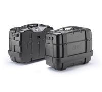Seitentaschenset Givi Monokey® Trekker 33 Schwarz Schwarz