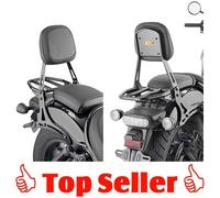 GIVI TS1194B spez. Sissybar mit Träger, schwarz für Honda CMX 1100 Rebel (21-26)