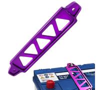 GjnjfdF Autobatteriehalter, Batteriehalter | Robuster Batteriehalter | Batteriefach in leuchtendem Rot | Sicherer KFZ Batterie-Montagehalter